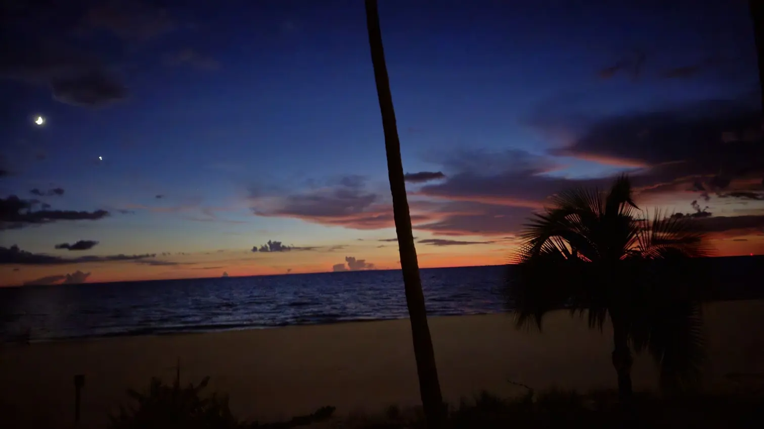 Ocean at twilight